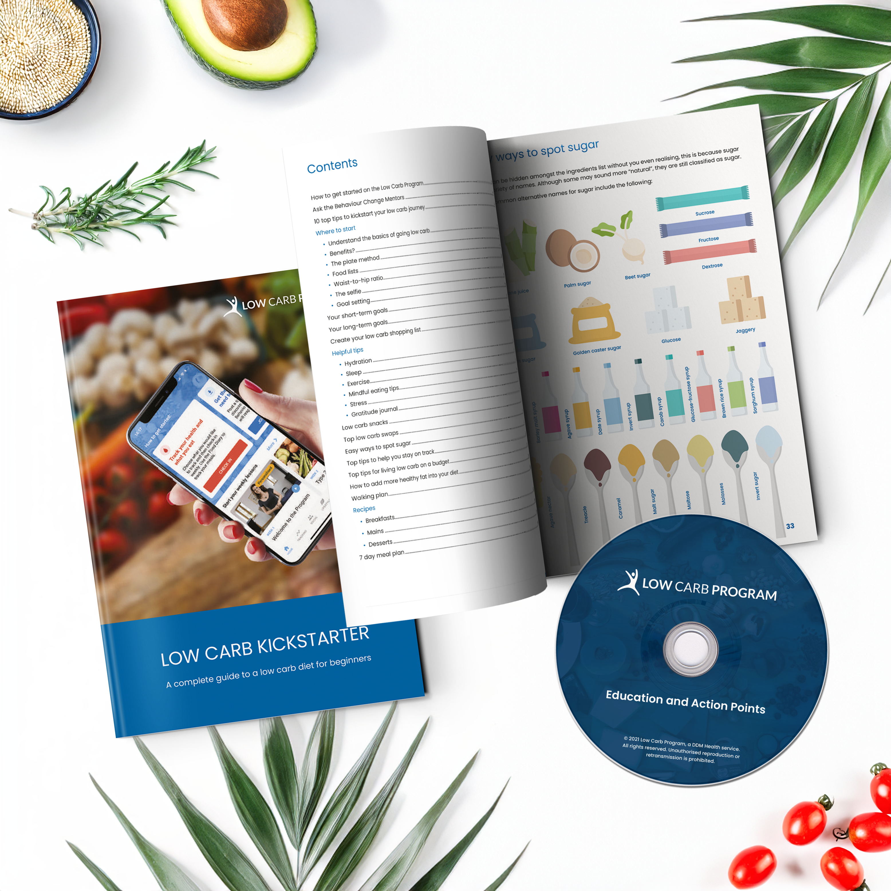 Low Carb Kickstarter and DVD Set - Complete Guide to the Low Carb Diet for Beginners