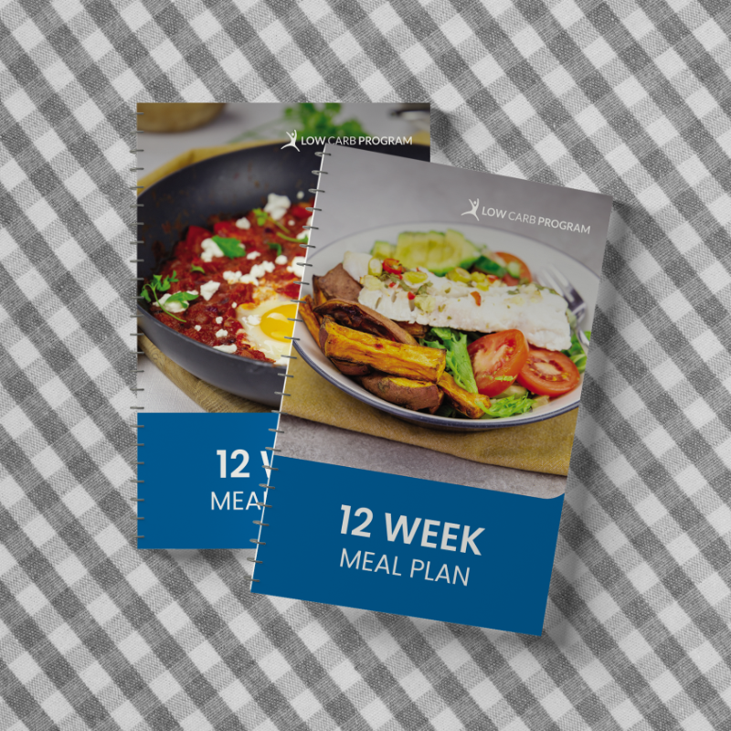 12 Week Meal Plan: Live Well With 90 Days of Low Carb Recipes (Official Low Carb Program Meal Plan)